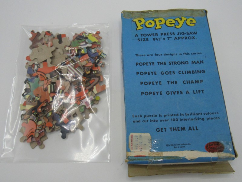 Vintage Popeye puzzels ( 2 stuks )