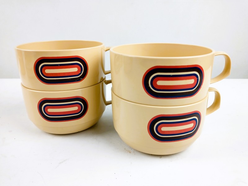 Mepal Rosti 70's design Koen de Winter servies