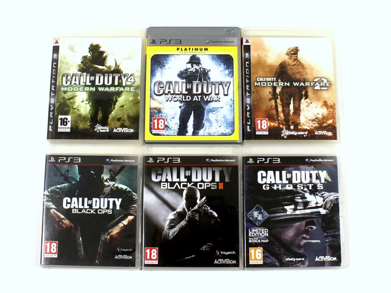 Lot Call Of Duty Games [PS3]