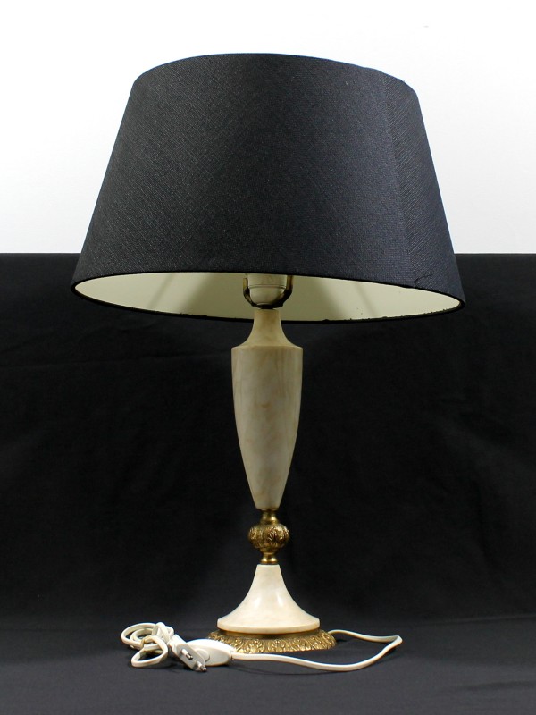 Vintage Albast Lamp [Off White]