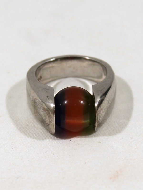 925 Zilveren Ring met Steen