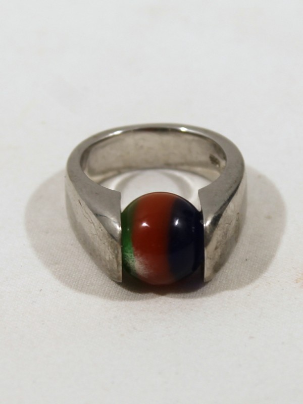 925 Zilveren Ring met Steen