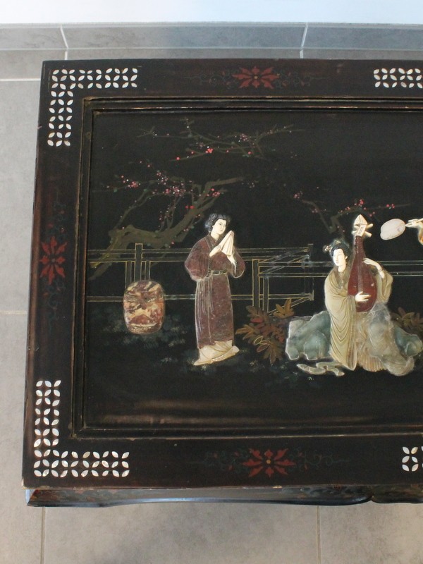 Vintage Chinese tafel / Muurdecoratie