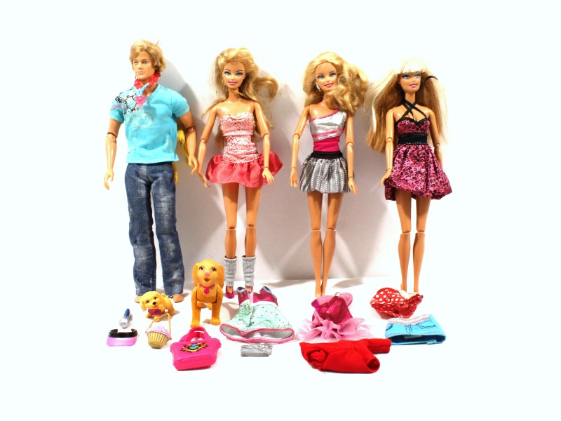 Barbie Set + Accessoires