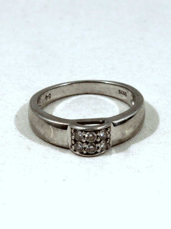 Fraaie 925 Zilveren Ring