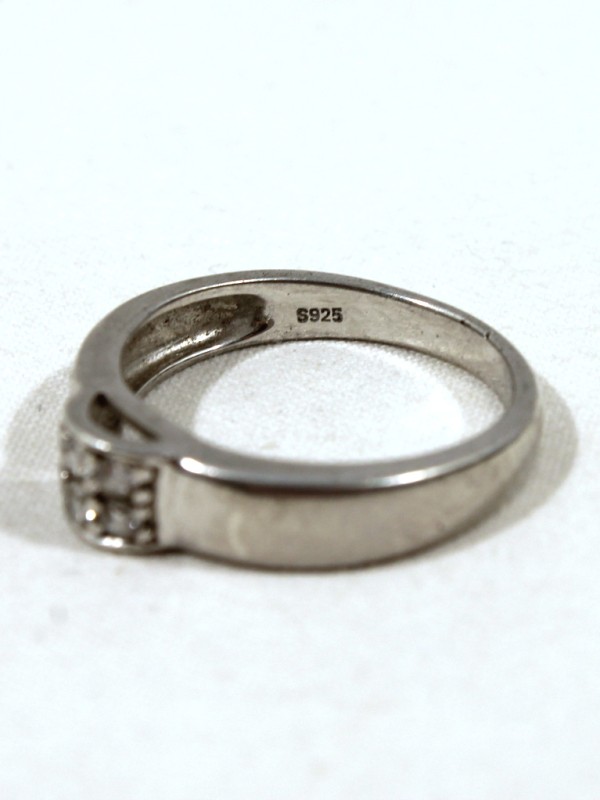 Fraaie 925 Zilveren Ring