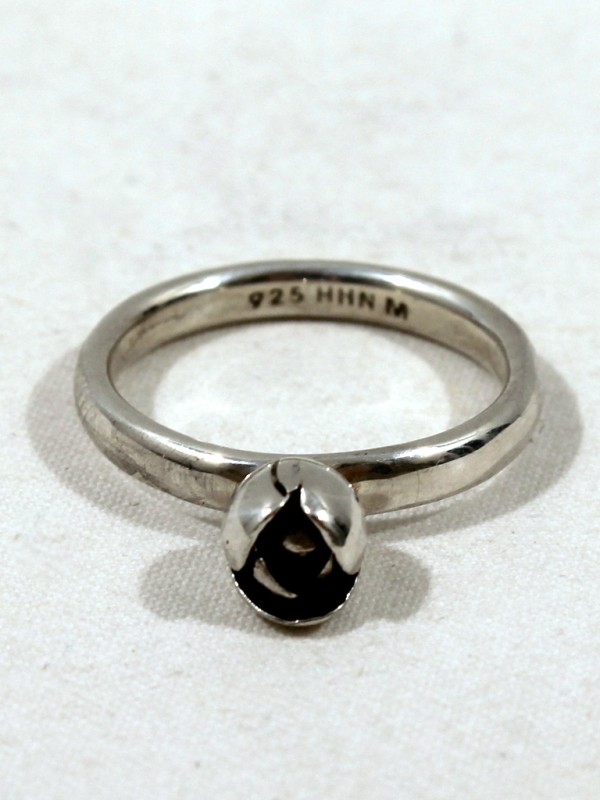 925 Zilveren Ring met Tulp