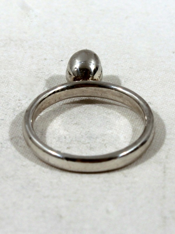 925 Zilveren Ring met Tulp