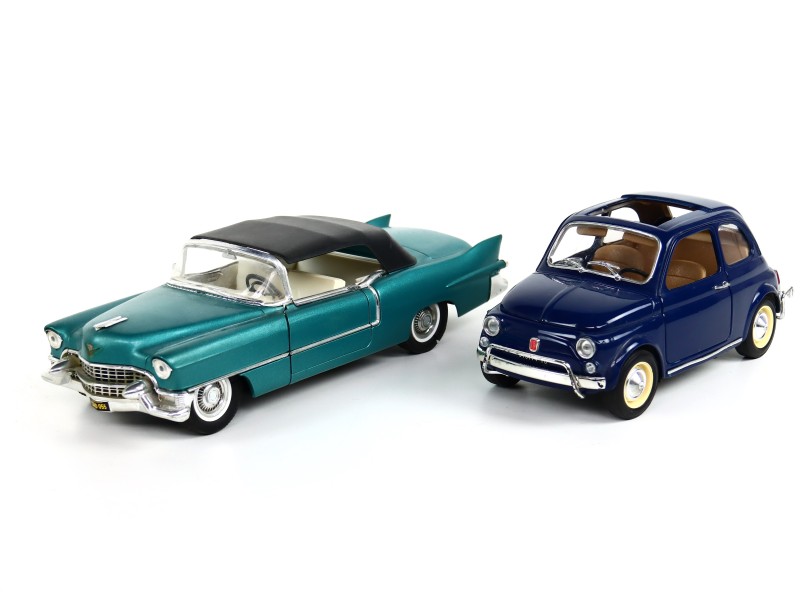 Set van twee Oldtimer schaalmodellen