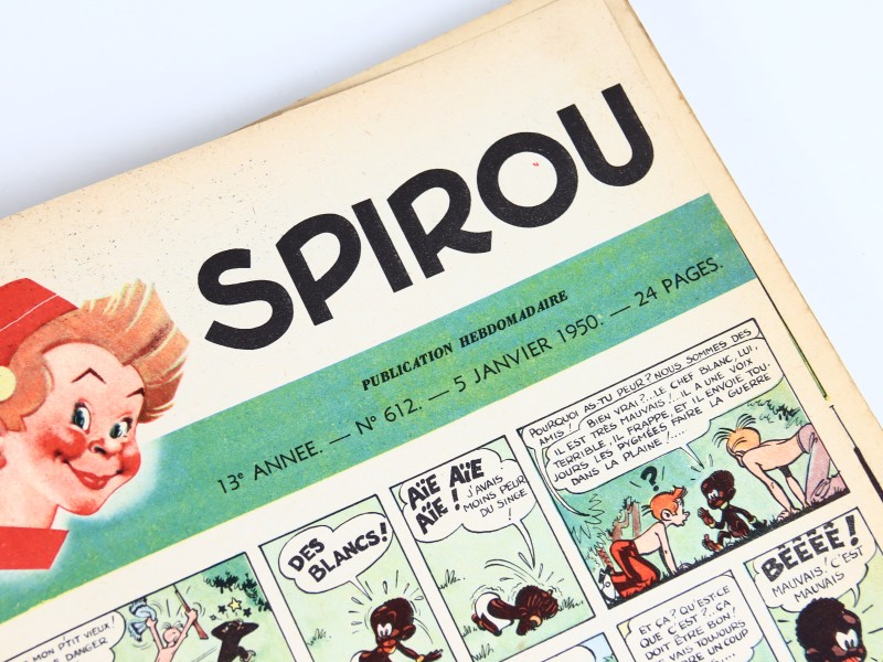 Zeer groot lot SPIROU stripweekbladen - 1949