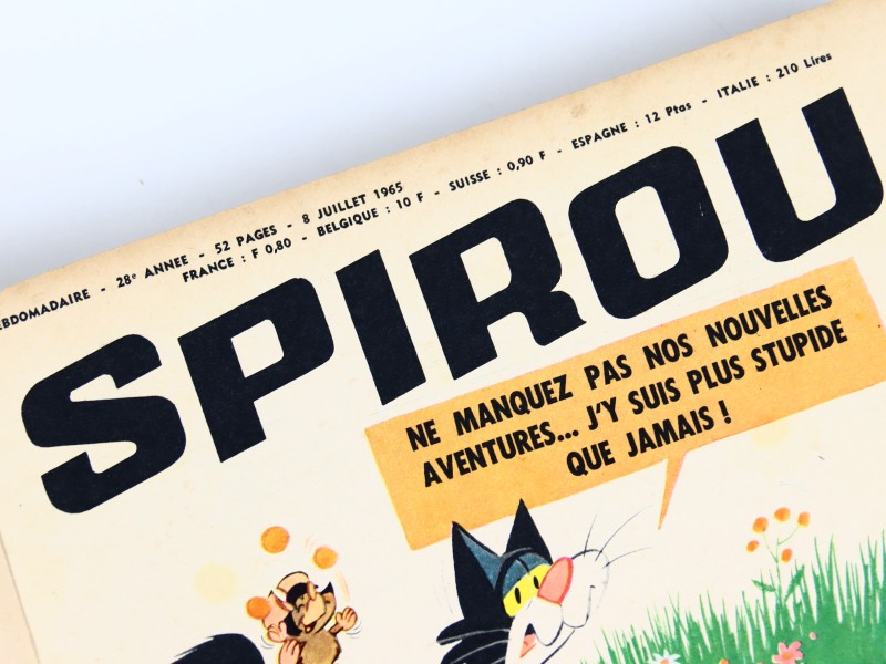 Zeer groot lot SPIROU stripweekbladen - 1949