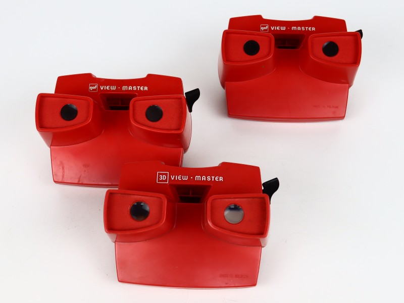 Set van 3 Vintage 3D-View-Masters