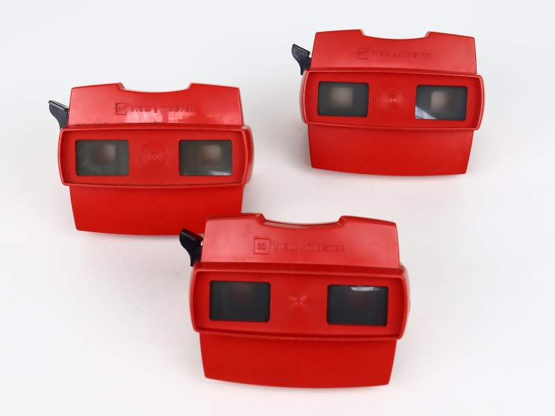 Set van 3 Vintage 3D-View-Masters