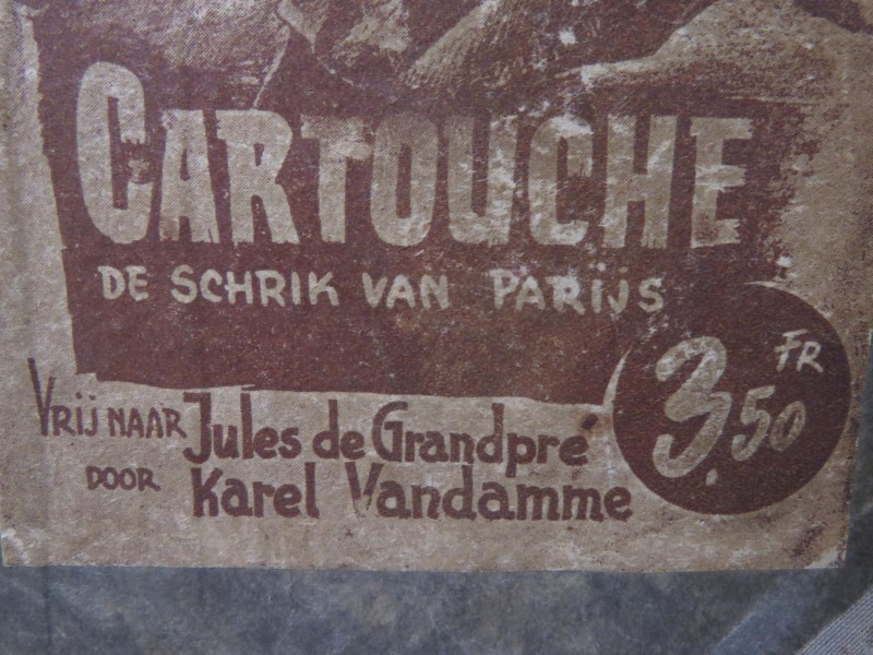 Boek Cartouche de schrik van Parijs