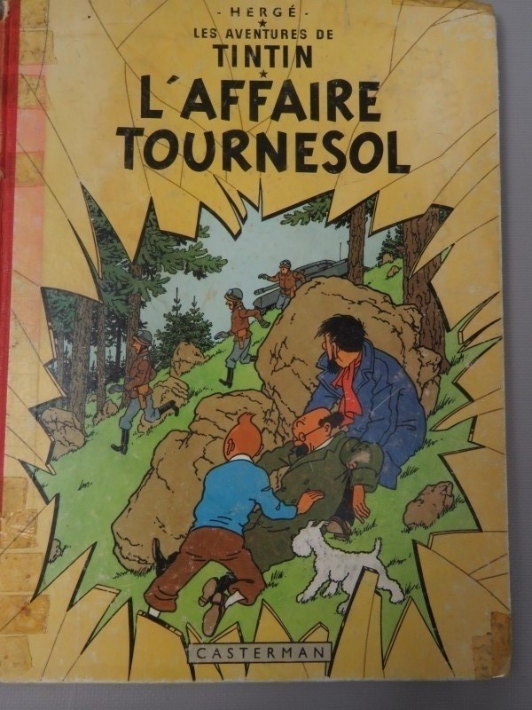 10 oude Franse kuifje strips