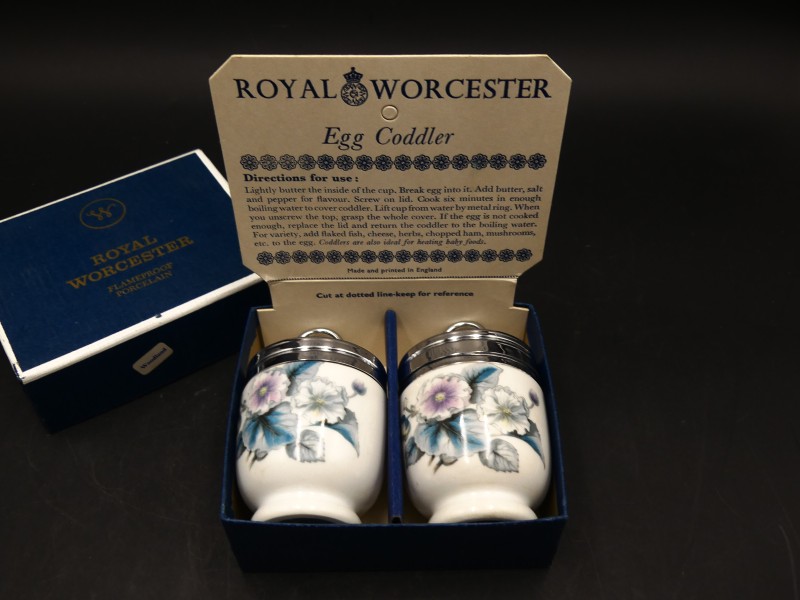 Vintage Lot - Egg Coddlers Royal Worcester