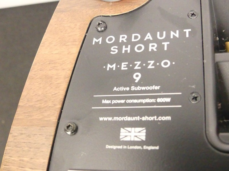 Mordaunt-Short Mezzo 9 - subwoofer