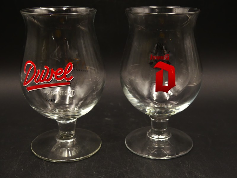 Lot Duvel ART glazen