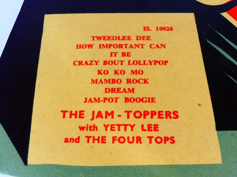 10 '' - De Jam-Toppers – Jam Pot