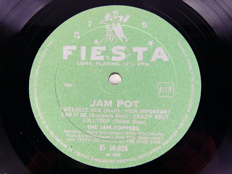 10 '' - De Jam-Toppers – Jam Pot