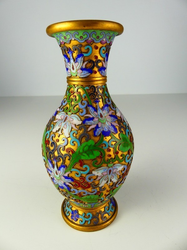 Vintage 3 Chinese Cloisonné - Vazen