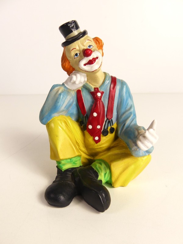 Lot vintage clowns