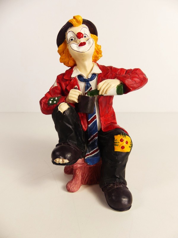 Lot vintage clowns