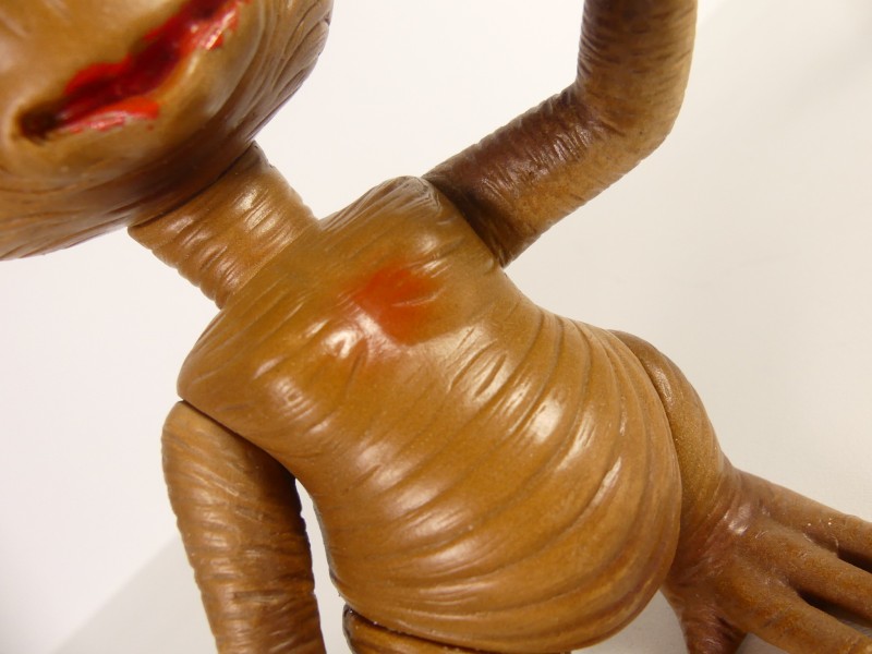 2 E.T. The Extra Terrestrial vintage plastic figuren