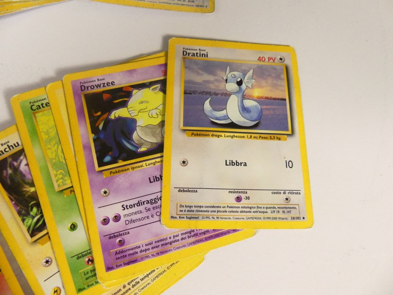 Pokémon BASE SET kaarten