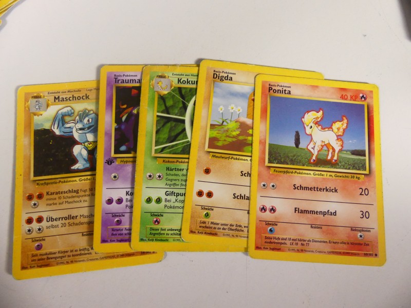 Pokémon BASE SET kaarten