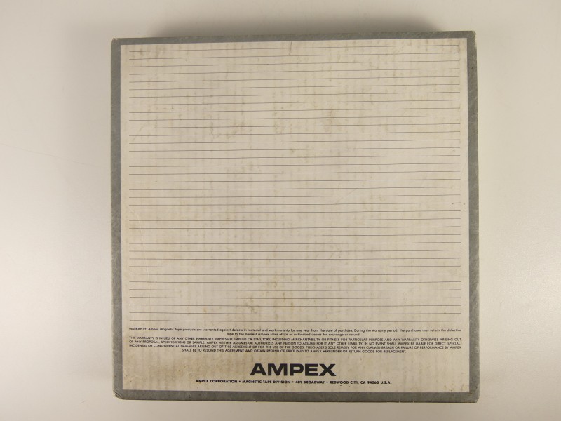 Ampex 456 Studio Master Tape