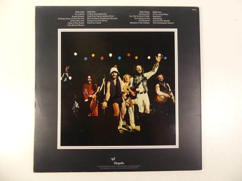 Jethro Tull - Live Bursting Out 2 LP