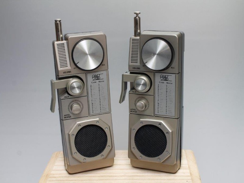 Vintage Walkie Talkie's (Art. 1102)