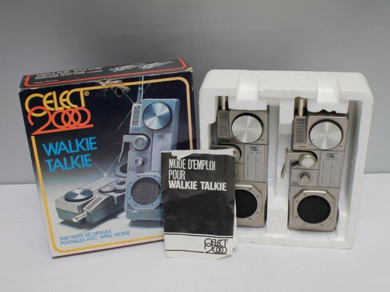 Vintage Walkie Talkie's (Art. 1102)