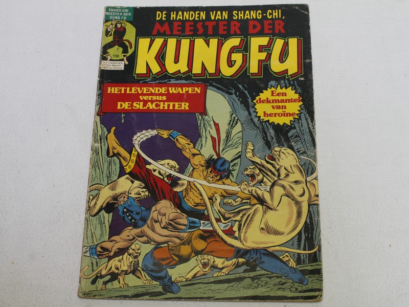 Retro Comic "De handen van Shang-Chi, meetser der kungfu" (Art. 1144)