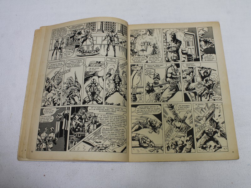 Retro Comic "De handen van Shang-Chi, meetser der kungfu" (Art. 1144)