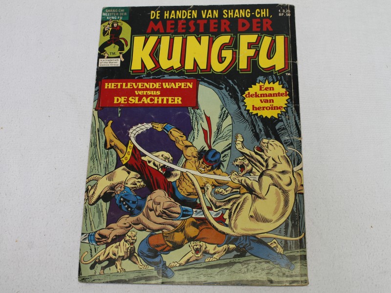 Retro Comic "De handen van Shang-Chi, meetser der kungfu" (Art. 1144)