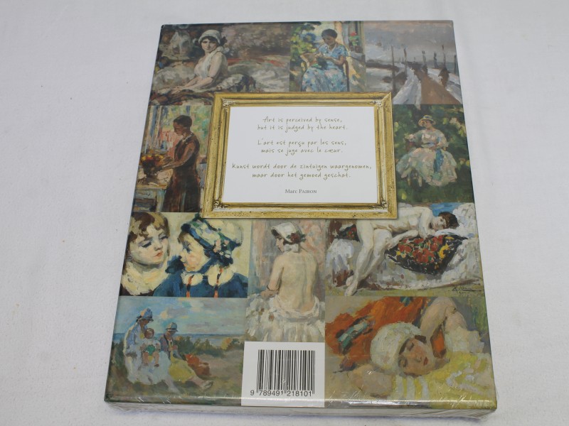 Boek "Belgian Impressionism, a tribute to Jean Colin, the hidden masterpieces" van Marc Pairon. Luxury Limited Edition (Art. 1145)