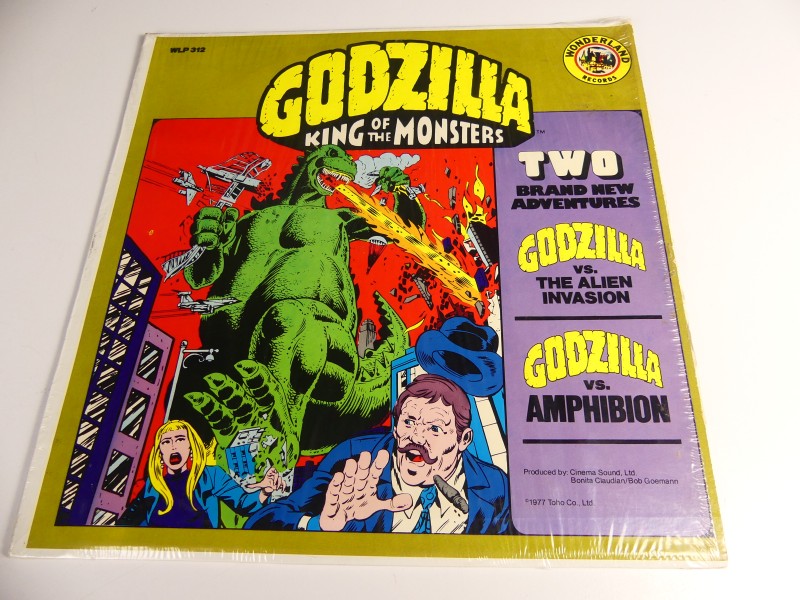 Luister LP Godzilla - King of the Monsters