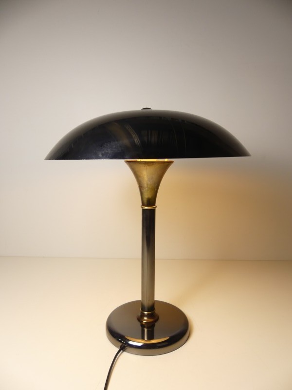 Vintage paddestoel bureaulamp