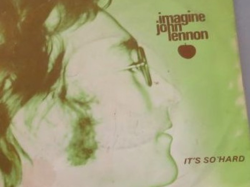 2 John Lennon vinyl singles