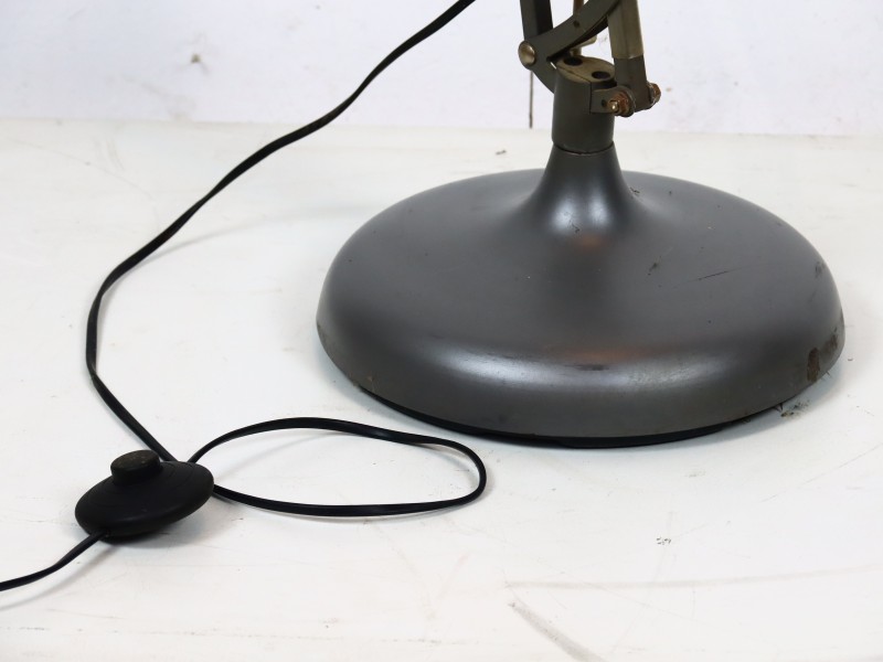 Grote vintage staande vloerlamp