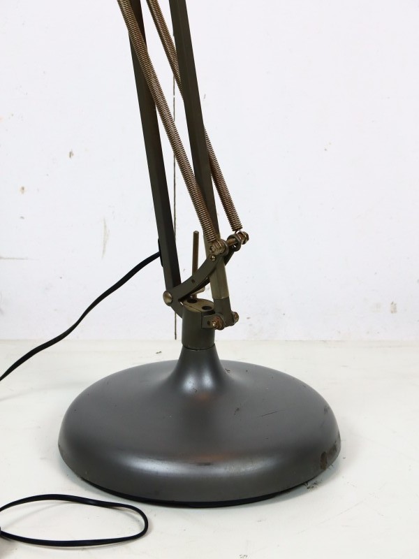 Grote vintage staande vloerlamp