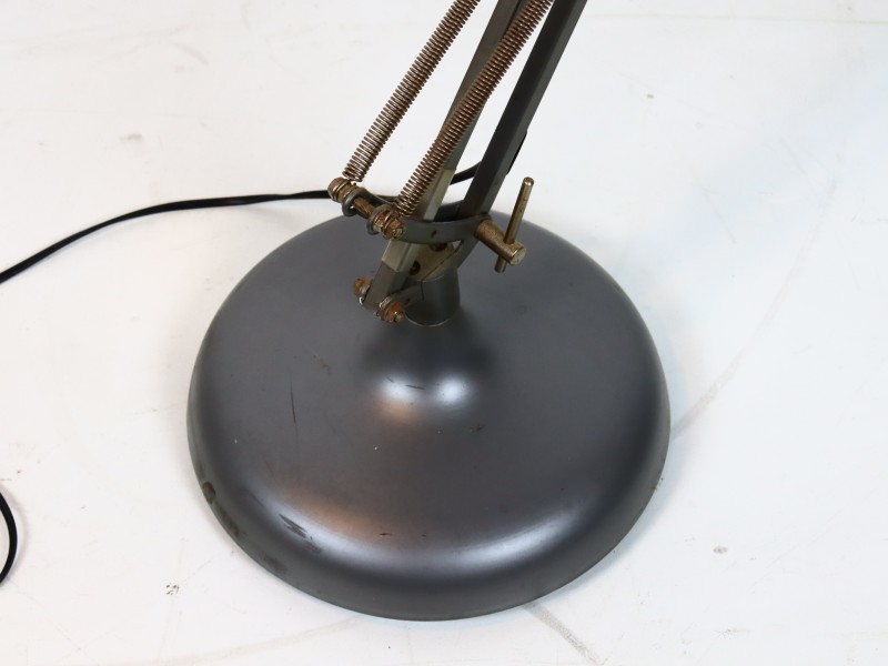 Grote vintage staande vloerlamp