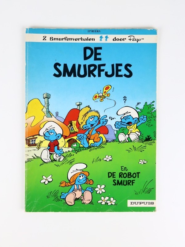 4 Stripalbums De Smurfen - Peyo