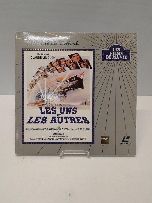 10 Laser discs (French movies)