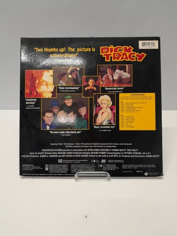 10 Laser discs (Hollywood movies)