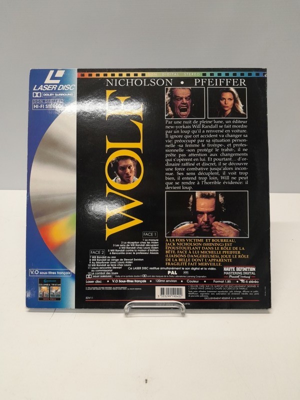 10 Laser discs (Hollywood movies)