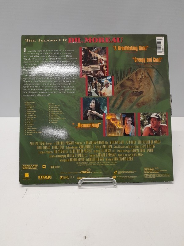 10 Laser discs (Action movies)