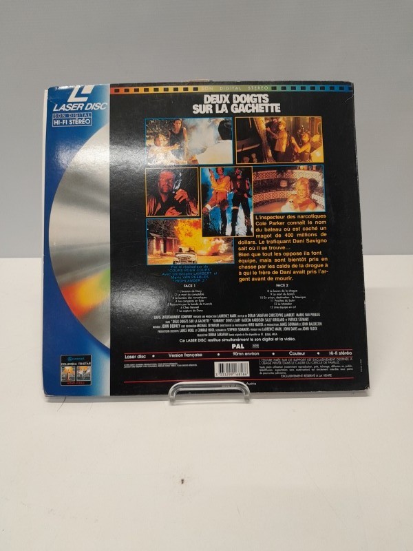 10 Laser discs (Action movies)